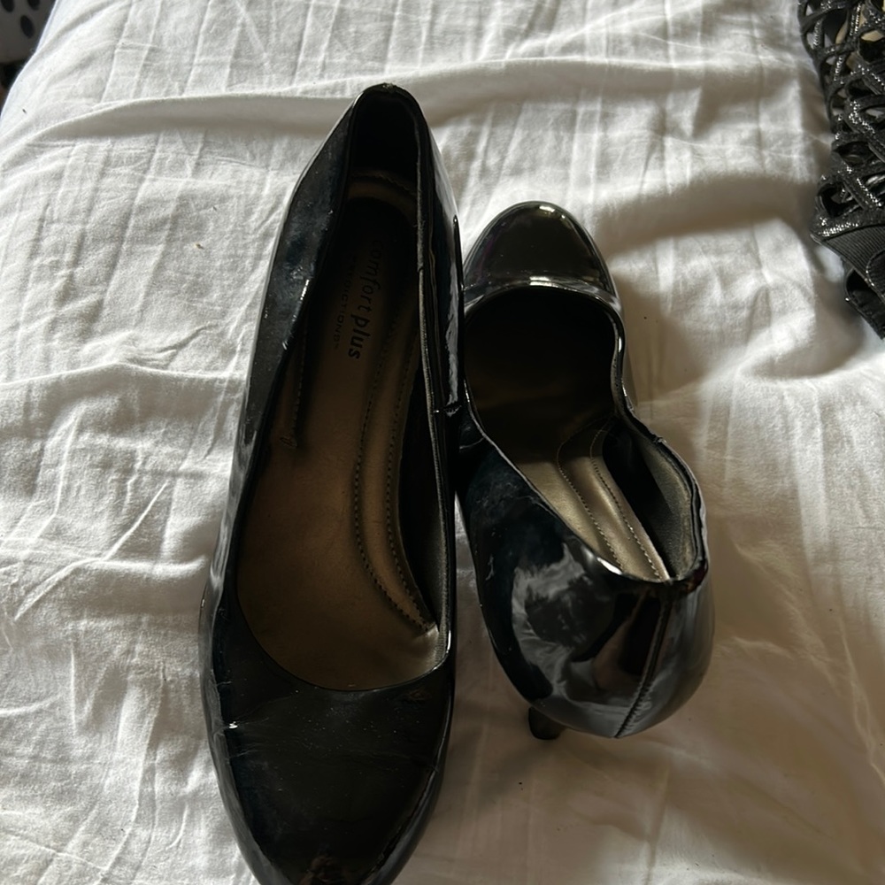 Black heels